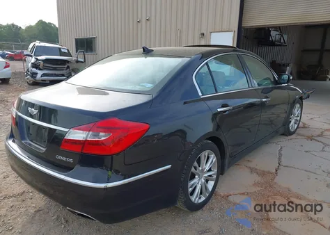 2014 Hyundai Genesis 3.8 z USA, uszkodzony, nr VIN KMHGC4DD2EU260177